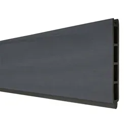 GroJa Stecksystem Einzelprofil Solid Grande 180 cm x 24 cm x 1,9 cm Steingrau