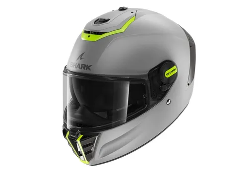 Shark Spartan RS Blank Helm, weiss-silber, Größe XL für Männer - Motorradhelm mit ultrarestistentem Visier und 4 Ankerpunkten für sicheren Halt – ideal für anspruchsvolle Fahrer.