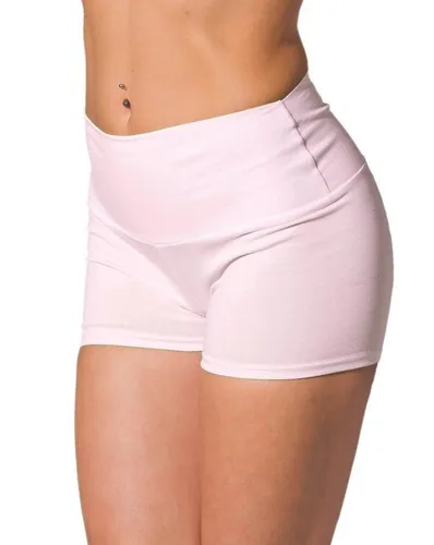 Alkato Yogashorts Alkato Damen Shorts mit Hohem Bund Hotpants Radlerhose Long Shorts