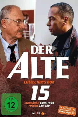 Der Alte - Collector's Box Vol. 15: Folge 236-250 [5 DVDs] - Filme, spannende Kriminalgeschichten mit beliebten Charakteren, ideal für Fans der Serie und Sammler.