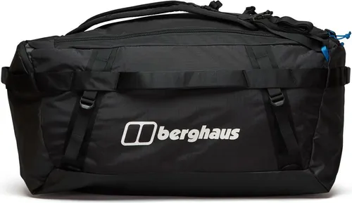 Berghaus Unisex Xodus Reisetasche, 100 l, langlebig, Schultergurte, Schwarz/Schwarz, Onesz