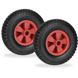 Vollgummi-Rad für Schubkarren - langlebig und robust - Ersatzrad für Schubkarre, Tragkraft bis 80 kg, ideal für Gartenarbeiten und Baustellen, wartungsfrei und pannensicher.
