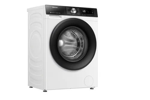 Hisense WF3S9043BW3 Waschmaschine 9kg - Waschmaschine mit 9 kg Füllmenge, energieeffizient in der Klasse A, ideal für Familien und große Wäscheladungen.