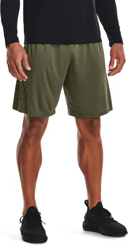 Under Armour Tech Graphic Short marine od green black L in grün von Under Armour