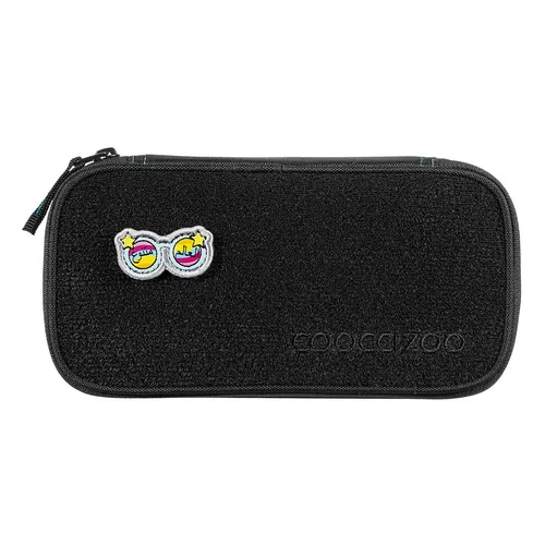 coocazoo Schlampermäppchen „Colourful World“ in schwarz von coocazoo