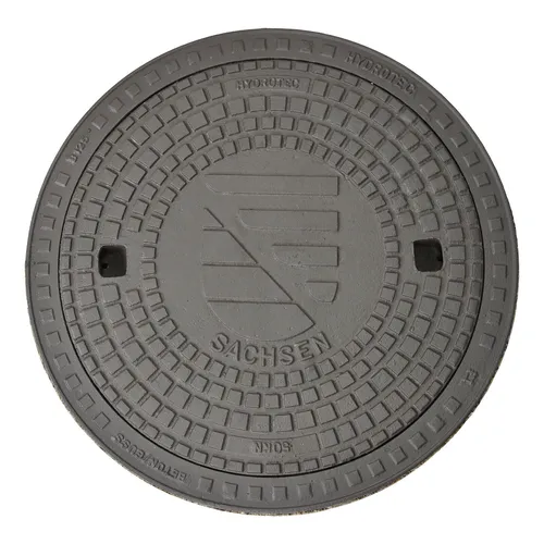 HYDROTEC Gully Kanaldeckel Sachsen 50kN - Rohr- & Kanaltechnik, hochwertiger Schachtdeckel mit Belastungsklasse A50 für hohe Stabilität und Langlebigkeit, ideal für Straßen und Wege.