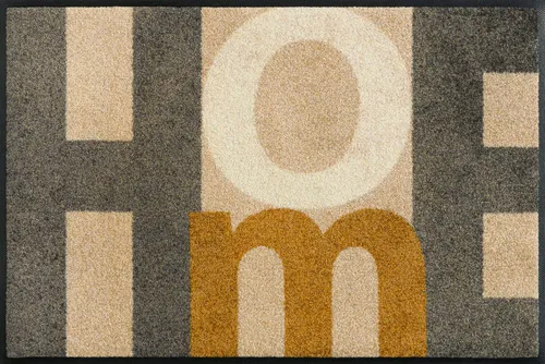 Fußmatte KLEEN-TEX wash + dry Design Home Letters 50x75