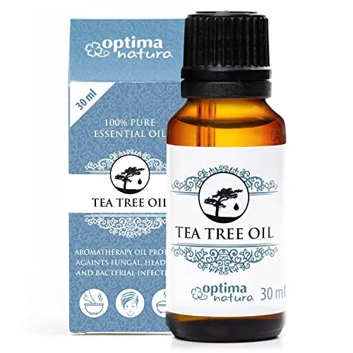 Teebaumöl Optima Natura 100% Naturreines Ätherisches, Tea Tree Oil, Gegen Akne, Anti-Pickel, 30ml