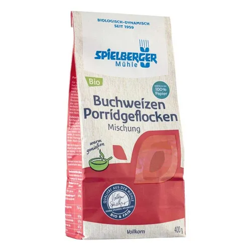 Porridgeflocken - Buchweizen Mischung 400g | SPIELBERGER MÜHLE