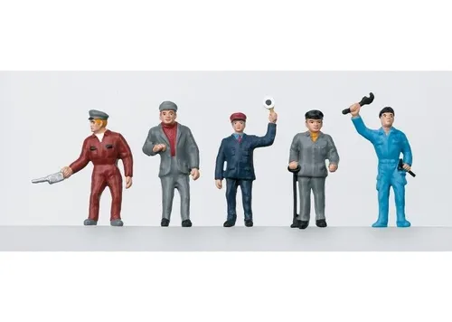 Märklin 56405 Figurenset Bahnpersonal DB, Spur 1