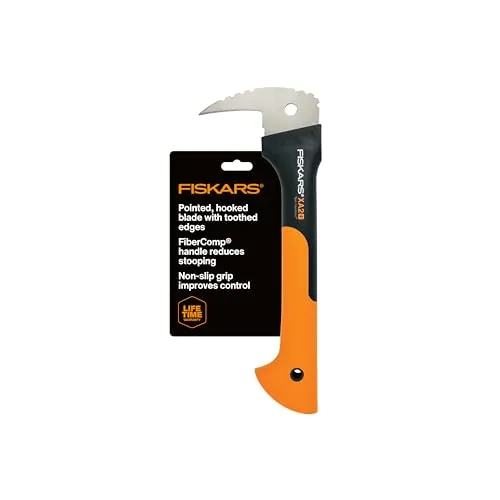 Fiskars Hakenkaron 30,5 cm – Robustes Landschaftsbauwerkzeug mit rutschfestem Griff