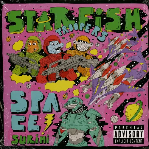 Space Surimi - Starfish Troopers Vinilo Negro (Vinyl LP - WW)