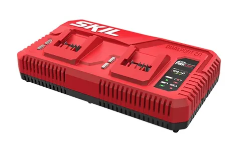Ladegerät Doppel Schnell SKIL 3132AA für Batterien IN Lithium 20V