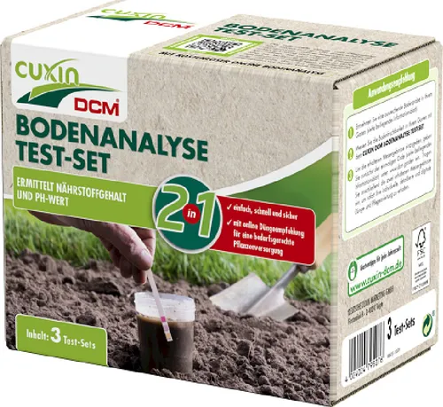 Produktbild Cuxin Bodenanalyse Test-Set 2in1