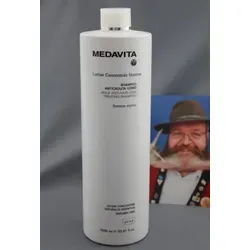 Medavita Lotion Concentrée Homme Shampoo gegen Haarausfall, 1000 ml - Shampoo zur Vorbeugung von Haarausfall bei Männern. Mit Moringa- und Serenoa-Extrakt für gesunde Kopfhaut. Ideal für alle Haartypen und häufiges Waschen.