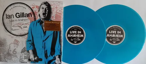 LP IAN GILLAN Live In Anaheim (TURQUOISE VINYL) (2LP) MOVLP3088 (Deep Purple)