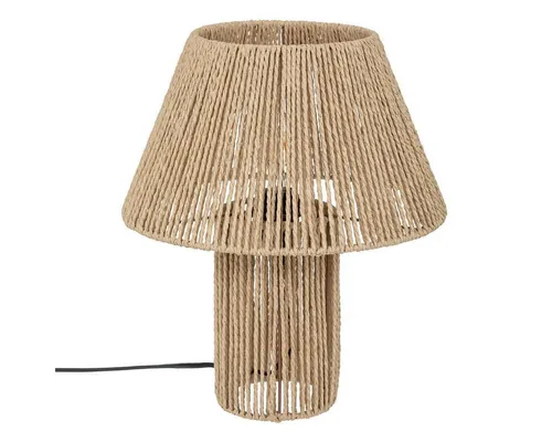 Boho Tischlampe ADRIA H. 38 cm - Stilvolle Tischlampe im Boho-Design, Höhe 38 cm, aus robustem Metall, perfekt für ein gemütliches Ambiente in jedem Raum.