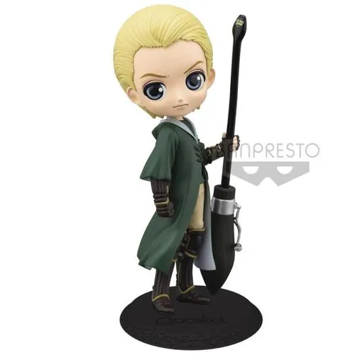 Banpresto Q Posket Draco Malfoy Figur - Spielfigur aus PVC im Quidditch-Outfit, 14 cm groß, ein absolutes Muss für Harry Potter-Fans und Sammler, perfekt für die magische Sammlung!