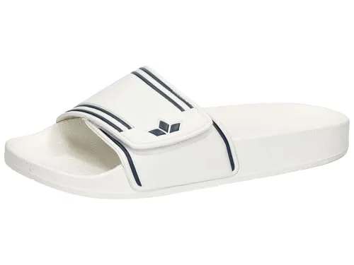 Lico Unisex Coast V Badesandalen, Weiss/Marine, 47 EU