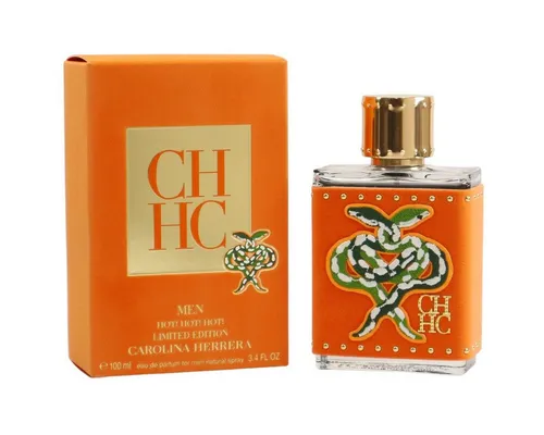 Carolina Herrera CH Men Hot! Eau de Parfum 100 ml - Herrendüfte mit intensiven Noten von Grapefruit, Szechuanpfeffer und Sandelholz, ideal für selbstbewusste Männer, die einen bleibenden Eindruck hinterlassen möchten.