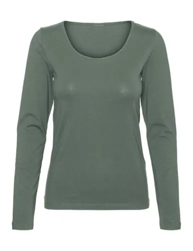 VERO MODA VMLULU LS U-Neck TOP JRS GA NOOS