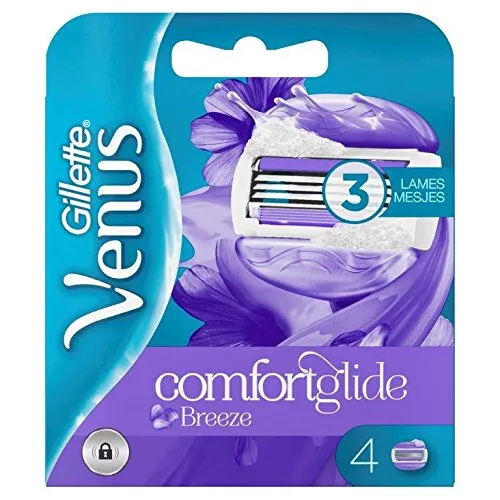 Gillette Venus Breeze Rasierklingen, 4 Stück