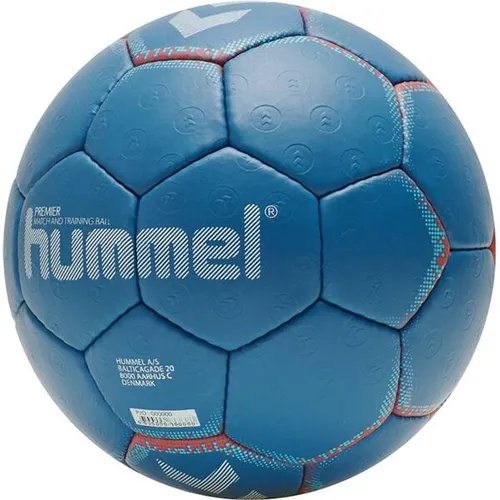 HUMMEL Ball PREMIER HB - Handball mit optimalem Grip, gefertigt aus 100% PU und einer Latexblase. Ideal für Training und Spiel, inklusive 2 Jahre Garantie auf Nähte und Form.