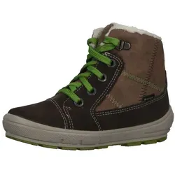 Superfit GROOVY Jungen Kleinkind Stiefel 29 EU - Wanderschuhe für aktive Jungs, wasserdicht dank GORE-TEX® und mit rutschhemmender Sohle für sicheres Laufen. Bequemer und strapazierfähiger Snowboot in Beige, ideal für die ersten Schritte.