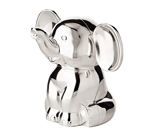 EDZARD Spardose Elefant in silber von Edzard