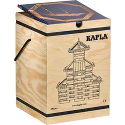 KAPLA MA2 280er KASTEN Holzplättchen + Kunstbuch von Kapla