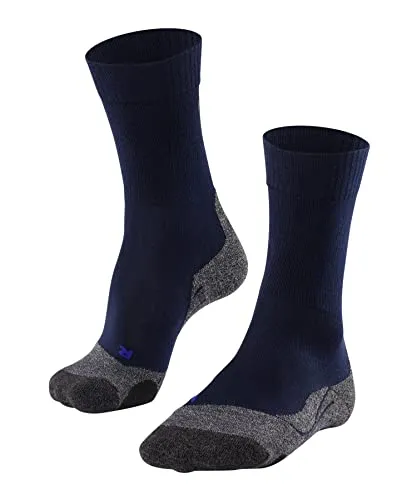 Falke TK2 Explore Cool Damen Trekking Socken 39-40 - Sportsocken für Damen, ideal für warme Trekkingtouren mit feuchtigkeitsableitender 3-Lagen-Konstruktion, die Füße trocken und blasenfrei hält.