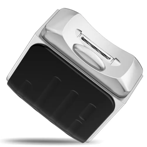 Elektrischer Nagelknipser, Nagelreste mit Licht, Kabelloser 3-Gang-Nagelknipser, Elektrische Nagelfeile, Nagelschneider Elektrisch für Kinder Erwachsene (Schwarz)