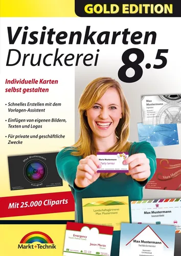 Produktbild Visitenkarten Druckerei 8.5