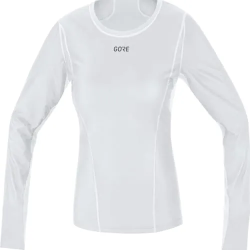 GOREWEAR M Damen GORE® WINDSTOPPER® Base Layer Thermo Shirt in weiß von GOREWEAR