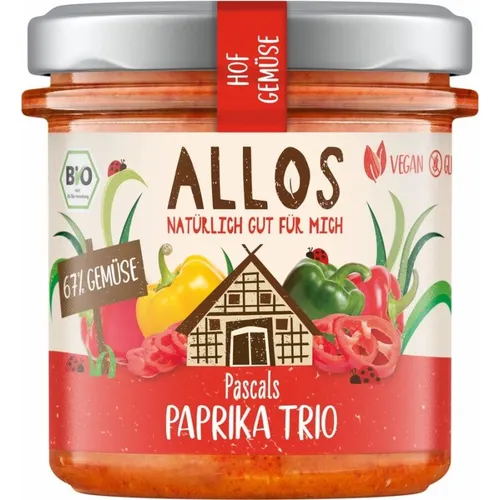 Allos - Hofgemüse Pascals Paprika Trio, bio