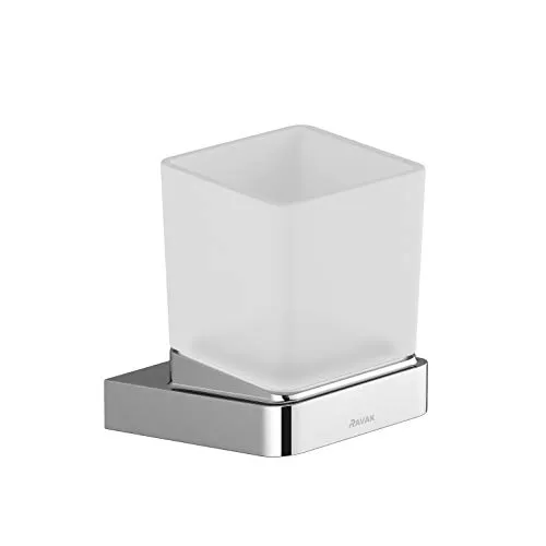 Zahnbürstenhalter mit Wandbefestigung | Originelles Design | Badzubehör | Chrom | TD 210.00 | RAVAK