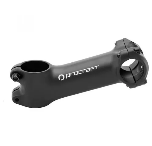 Procraft Fahrradlenker Vorbau SL 17° 110mm 25,4mm Schwarz - Leichter und eleganter Vorbau aus 6061/T6 Aluminium, perfekt für präzise Lenkung. Mit 4-fach Schraubenklemmung für sicheren Halt und in verschiedenen Längen erhältlich.