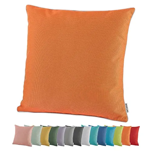 Zierkissen Orange von Heimtexland