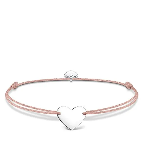 Thomas Sabo Damen Armband Little Secret Herz 925 Sterling Silber - Elegantes Damenarmband aus 925er Sterlingsilber, ideal als individuelles Geschenk für besondere Anlässe wie Geburtstage oder Valentinstag.