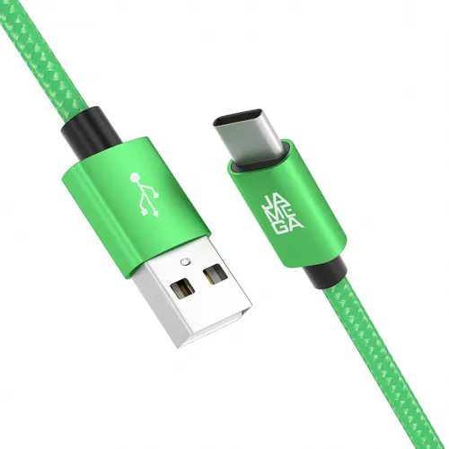 USB C Datenkabel SCHNELL Ladekabel Kabel für Samsung Galaxy Huawei - Grün