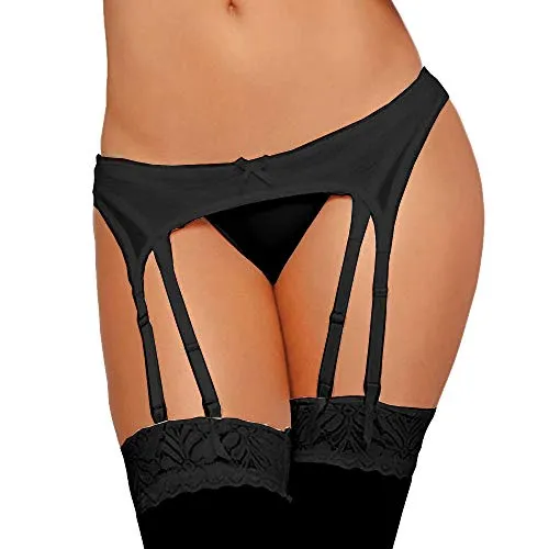 Strumpfhalter Schwarz von lau-fashion