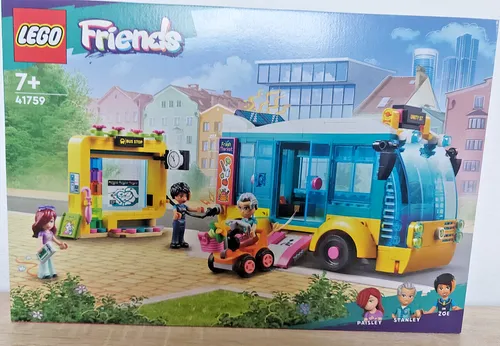 LEGO® Friends 41759 Heartlake City Stadtbus - LEGO Set für kreative Kinder ab 7 Jahren, 480 Teile für endlosen Spielspaß und Abenteuer in Heartlake City.