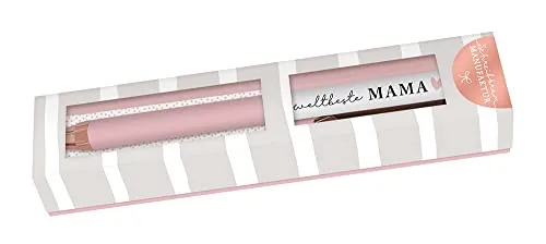 Grafik-Werkstatt Kugelschreiber mit Drehmechanik | schwarze Mine auswechselbar| weltbeste Mama, 64143