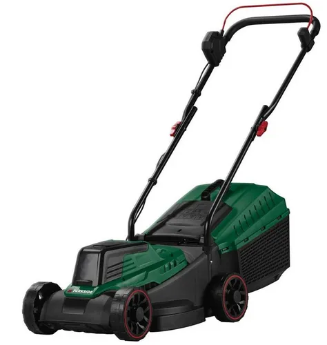 Parkside 20 V Akku-Rasenmäher PARM 20 A1 – ohne Akku und Ladegerät - Leistungsstarker Akku-Rasenmäher für präzises Mähen, leicht und handlich mit nur 10 kg Gewicht. Ideal für eine effiziente Pflege Ihres Gartens.