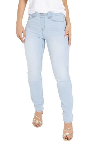 BlauerHafen Jeansjeggings BlauerHafen Damen Jeggings Jeans Slim Fit Super Stretch
