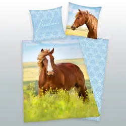 Bettwäsche-Set mehrfarbig 135x1 cm - Hochwertiges Bettwäsche-Set in mehrfarbigen Designs, ideal für ganzjährige Nutzung. Genießen Sie Komfort und Stil in Ihrem Schlafzimmer!