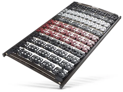 Beco Tellerlattenrost Mediflex Modul KF - Lattenrost mit 5 Liegezonen, manuell verstellbarem Kopf- und Fußteil für perfekte Körperanpassung und Druckentlastung, ideal für alle Matratzenarten.