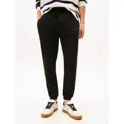 Tommy Jeans TJM SLIM RWB DNA GRAPHIC PANT - Herren-Stoffhosen mit elastischem Bund und großem Logoprint für einen lässigen Look, ideal für Freizeit und Alltag.