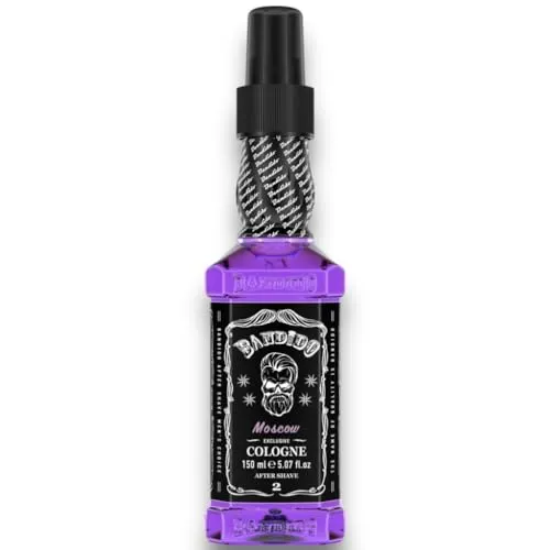 Bandido Eau de Cologne Herren After Shave Men Duftwasser Rasierwasser Männer, Erfrischt, kühlt, langanhaltender Duft, verhindert Rasurbrand und Pflege nach der Rasur (Moscow 150ml)