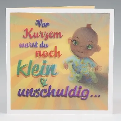 Depesche 3D Klappkarte 011 zum Geburtstag